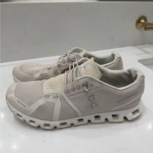 On Running Beige Athletic Shoes